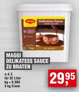 Handelshof MAGGI DELIKATESS SAUCE ZU BRATEN Angebot