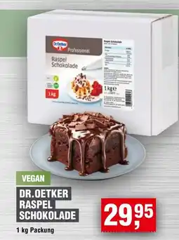 Handelshof DR. OETKER RASPEL SCHOKOLADE Angebot