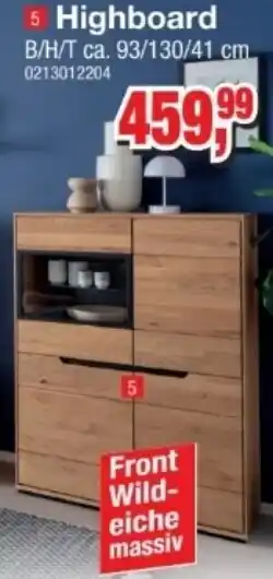 Möbelfundgrube Highboard Angebot