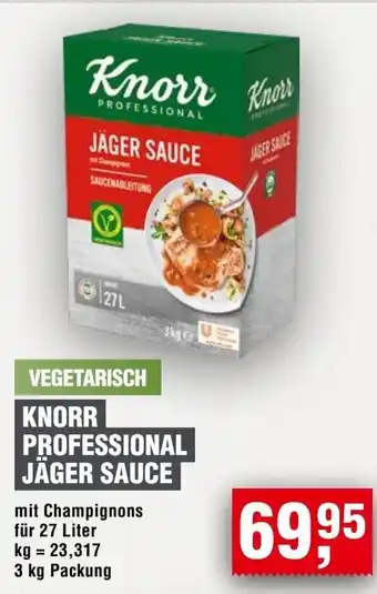 Handelshof KNORR PROFESSIONAL JÄGER SAUCE Angebot