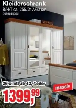 Möbelfundgrube Kleiderschrank Angebot