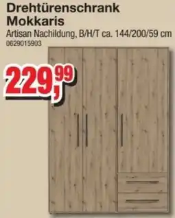 Möbelfundgrube Drehtürenschrank Mokkaris Angebot