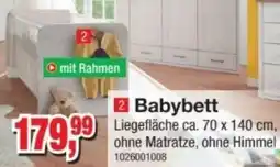 Möbelfundgrube Babybett Angebot