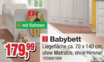 Möbelfundgrube Babybett Angebot