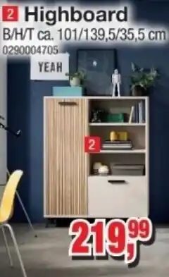 Möbelfundgrube Highboard Angebot