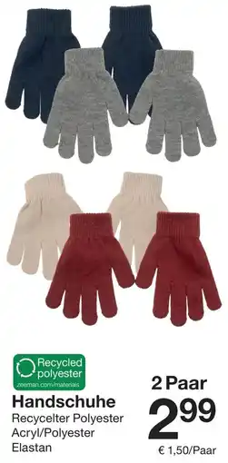 Zeeman Handschuhe Angebot