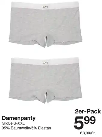 Zeeman Damenpanty Angebot
