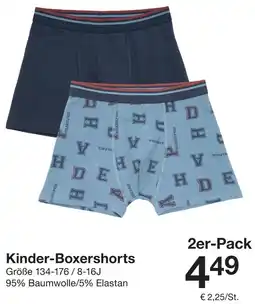 Zeeman Kinder-Boxershorts Angebot