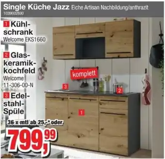 Möbelfundgrube Single Küche Jazz Angebot