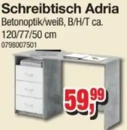 Möbelfundgrube Schreibtisch Adria Angebot