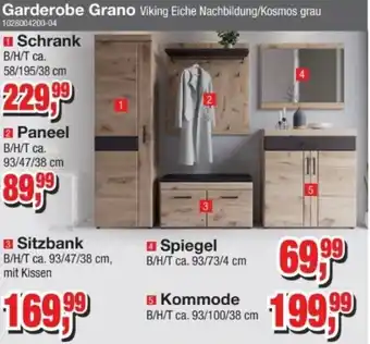 Möbelfundgrube Garderobe Grano Angebot