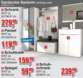 Möbelfundgrube Garderobe Santorin Angebot