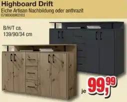 Möbelfundgrube Highboard Drift Angebot