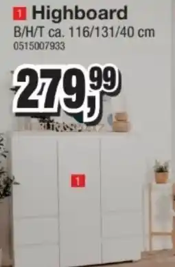 Möbelfundgrube Highboard Angebot