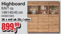 Möbelfundgrube Highboard Angebot
