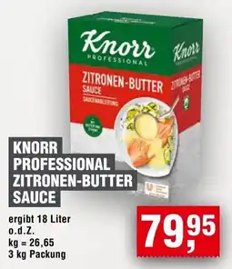 Handelshof KNORR PROFESSIONAL ZITRONEN-BUTTER SAUCE Angebot
