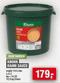 Handelshof KNORR RAHM SAUCE Angebot