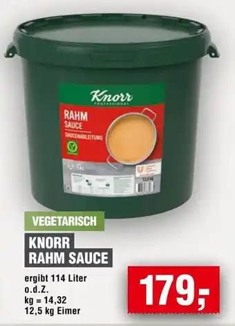 Handelshof KNORR RAHM SAUCE Angebot