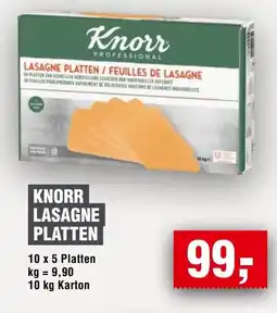 Handelshof KNORR LASAGNE PLATTEN Angebot