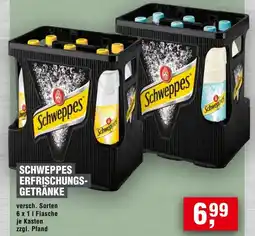 Handelshof SCHWEPPES ERFRISCHUNGS- GETRÄNKE Angebot