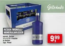 Handelshof ACQUA MORELLI MINERALWASSER Angebot