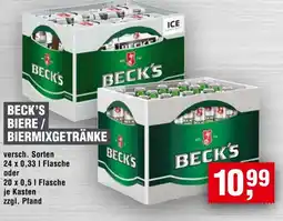 Handelshof BECK'S BIERE/ BIERMIXGETRÄNKE Angebot