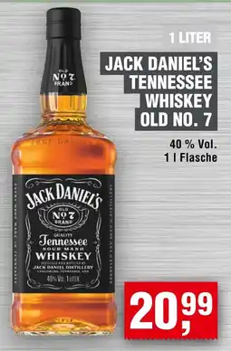 Handelshof JACK DANIEL'S TENNESSEE WHISKEY OLD NO. 7 Angebot