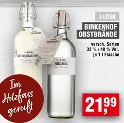 Handelshof BIRKENHOF OBSTBRÄNDE Angebot