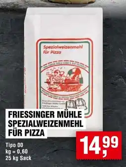 Handelshof FRIESSINGER MÜHLE SPEZIALWEIZENMEHL FÜR PIZZA Angebot