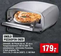 Handelshof UNOLD PIZZAOFEN ENZO Angebot
