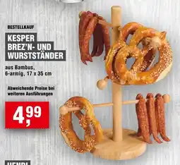 Handelshof KESPER BREZ'N- UND WURSTSTÄNDER Angebot