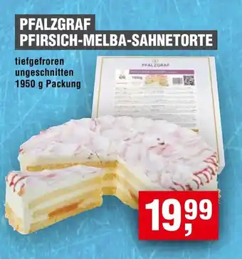 Handelshof PFALZGRAF PFIRSICH-MELBA-SAHNETORTE Angebot