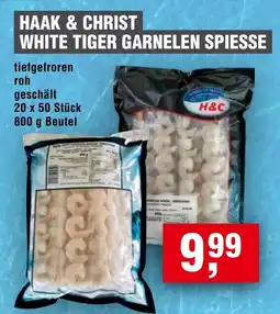 Handelshof HAAK & CHRIST WHITE TIGER GARNELEN SPIESSE Angebot