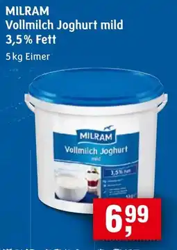 Handelshof MILRAM Vollmilch Joghurt mild 3,5% Fett Angebot