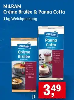 Handelshof MILRAM Crème Brûlée & Panna Cotta Angebot