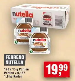 Handelshof FERRERO NUTELLA Angebot