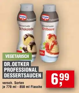 Handelshof DR. OETKER PROFESSIONAL DESSERTSAUCEN Angebot
