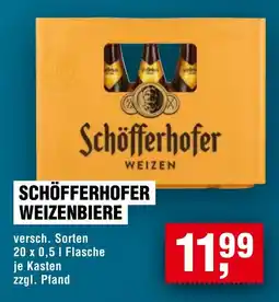 Handelshof SCHÖFFERHOFER WEIZENBIERE Angebot