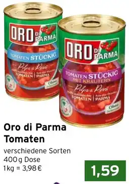 CAP Markt Oro di Parma Tomaten Angebot