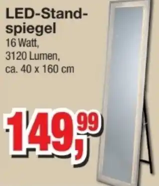 Möbelfundgrube LED-Standspiegel Angebot