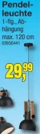 Möbelfundgrube Pendelleuchte Angebot