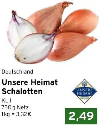 CAP Markt Unsere Heimat Schalotten Angebot