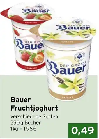 CAP Markt Bauer Fruchtjoghurt Angebot