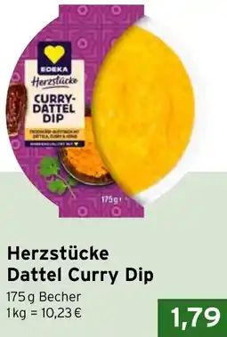 CAP Markt EDEKA Herzstücke Dattel Curry Dip Angebot