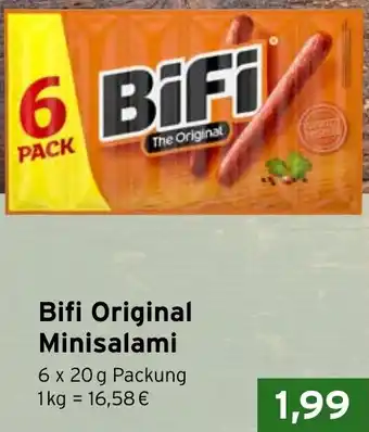 CAP Markt Bifi Original Minisalami Angebot