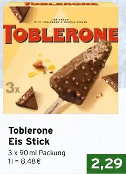 CAP Markt Toblerone Eis Stick Angebot