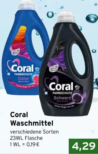 CAP Markt Coral Waschmittel Angebot