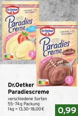 CAP Markt Dr.Oetker Paradiescreme Angebot