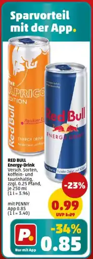 PENNY RED BULL Energy-Drink Angebot