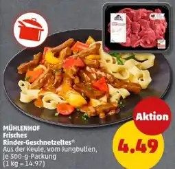 PENNY MÜHLENHOF Frisches Rinder-Geschnetzeltes Angebot